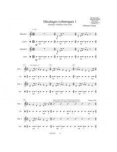Décalages rythmiques - Guillaume Guégan 2