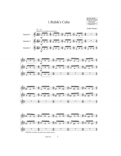 Chroma 2 - Andrés Ramos. Piece for 3 marimbas. 2