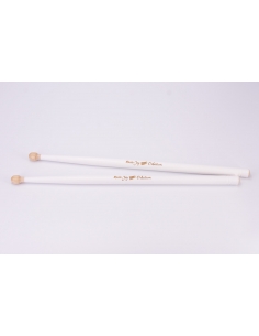 Military Drum sticks  - ORBATUM - "White" 2