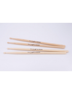RESTA-JAY hickory 7A and 5A snare drum sticks bundle