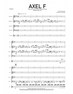 Axel F. de Harold Faltermeyer, arr. Manuel Leuenberger. Hits in Percussion, HIP. 2