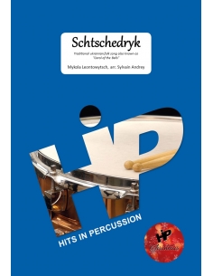 Schtschedryk - Carol of the bells, arr. S. Andrey pour Hits in Percussion Christmas. Partition pour ensemble de percussions.