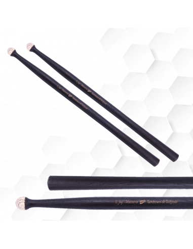 Military Drum sticks  - Emmanuel Jay - "MAESTRIA - BLACK" Tambours de l'odyssée