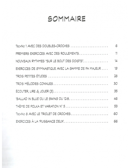 Méthode de percussions à clavier 2 - Gert BOMHOF
Keyboard percussion method, second volume. In French