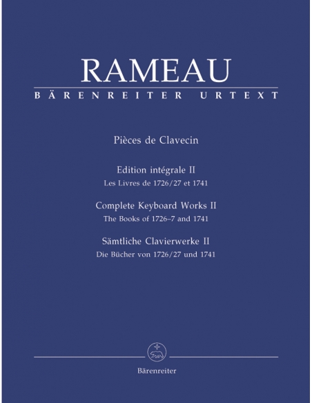 Pièces de clavecin. Jean-Philippe RAMEAU. Partitions.