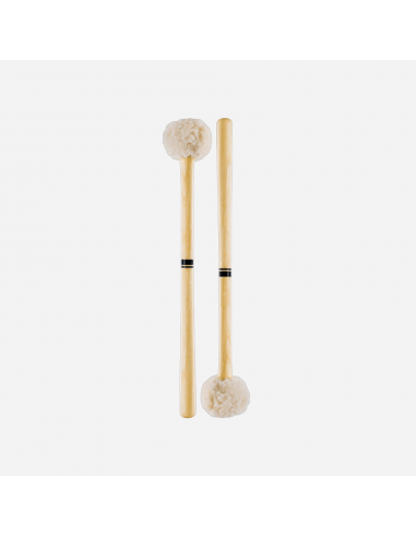 Battes de grosse caisse Promark Performer PSMB3S. Tête soft, diamètre moyen.