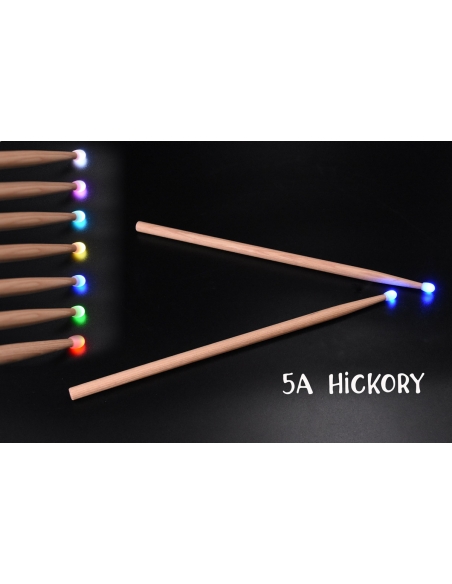 Baguettes de caisse-claire et batterie 5A - LUMINEUSES