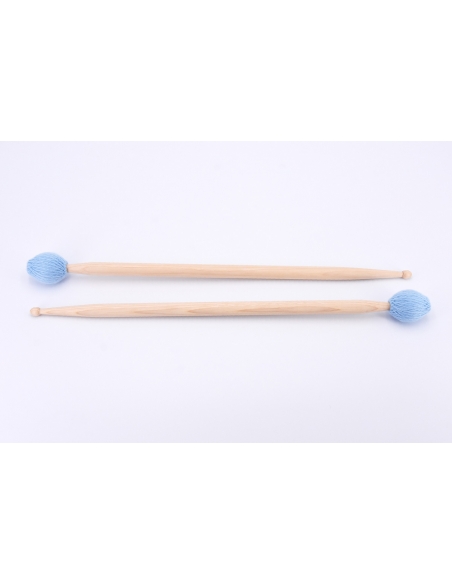 Baguettes multipercussion vibraphone caisse claire - médium doux