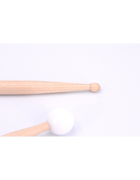 Baguettes multipercussion xylophone caisse claire - dur