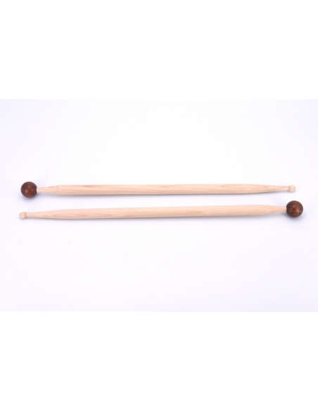 Baguettes multipercussion xylophone caisse claire - dur brillant