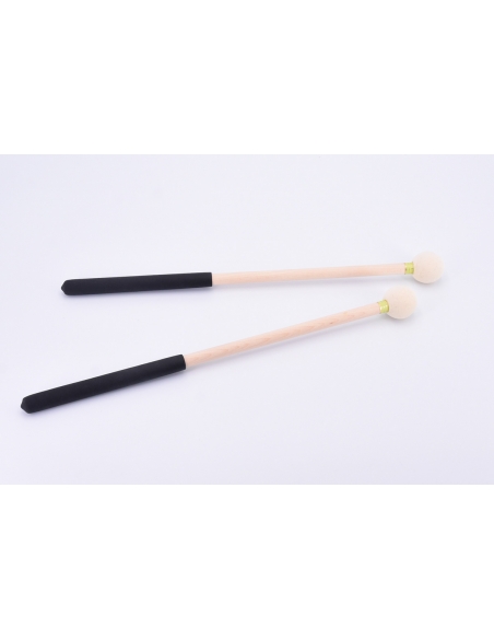 Baguettes multi-toms feutre - medium dur
