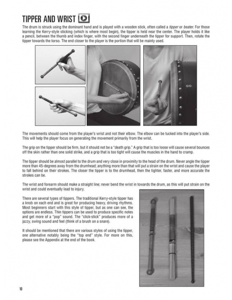 Hal Leonard bodhran method, by Amy Richter