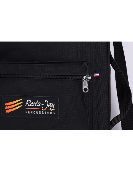Nouveau - Sac à baguettes 32 paires + clé + bouchons+ poche à partitions